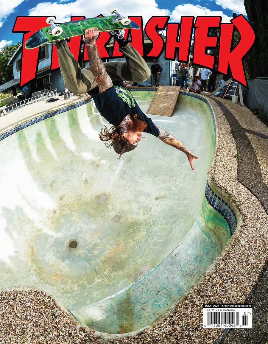 Thrasher Magazine July 2024 issue – Suboptimal Skateshop