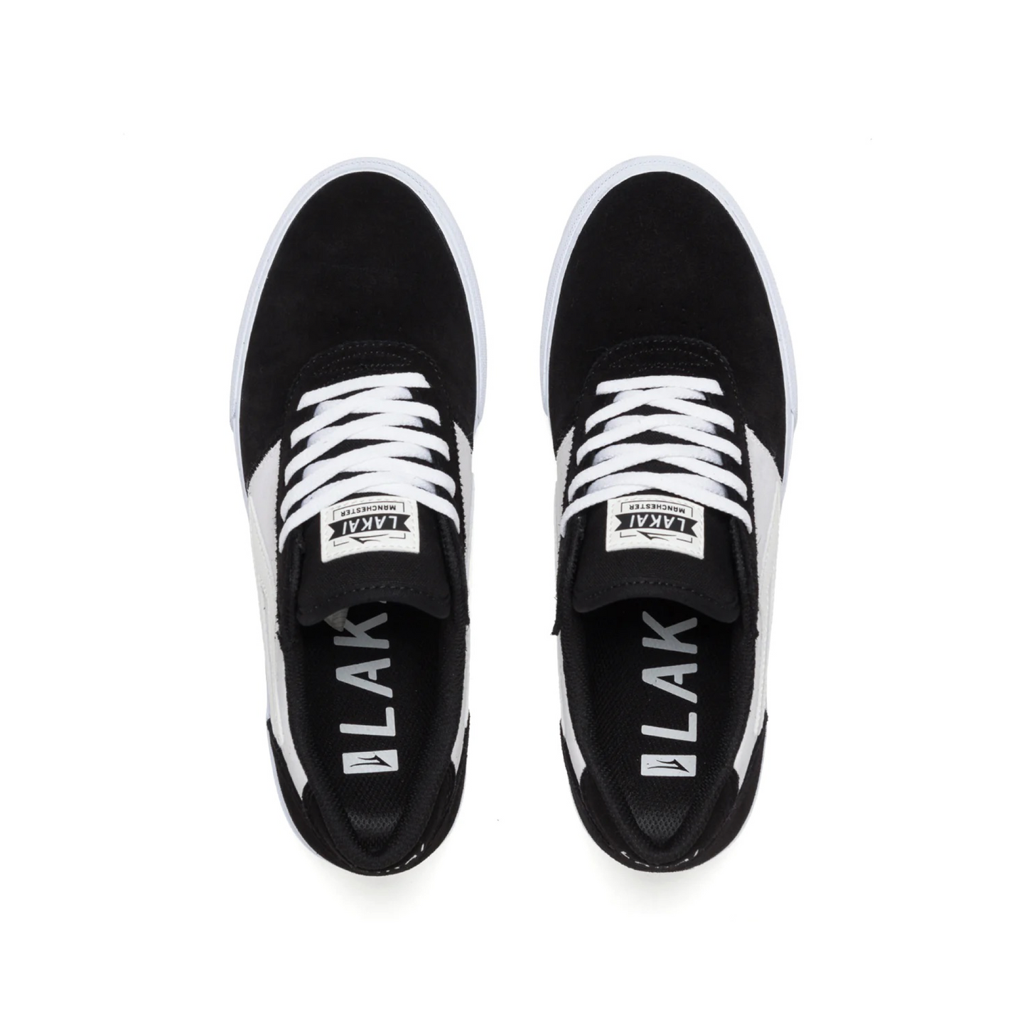 Lakai - Manchester Skate Shoe (Black/Red UV)