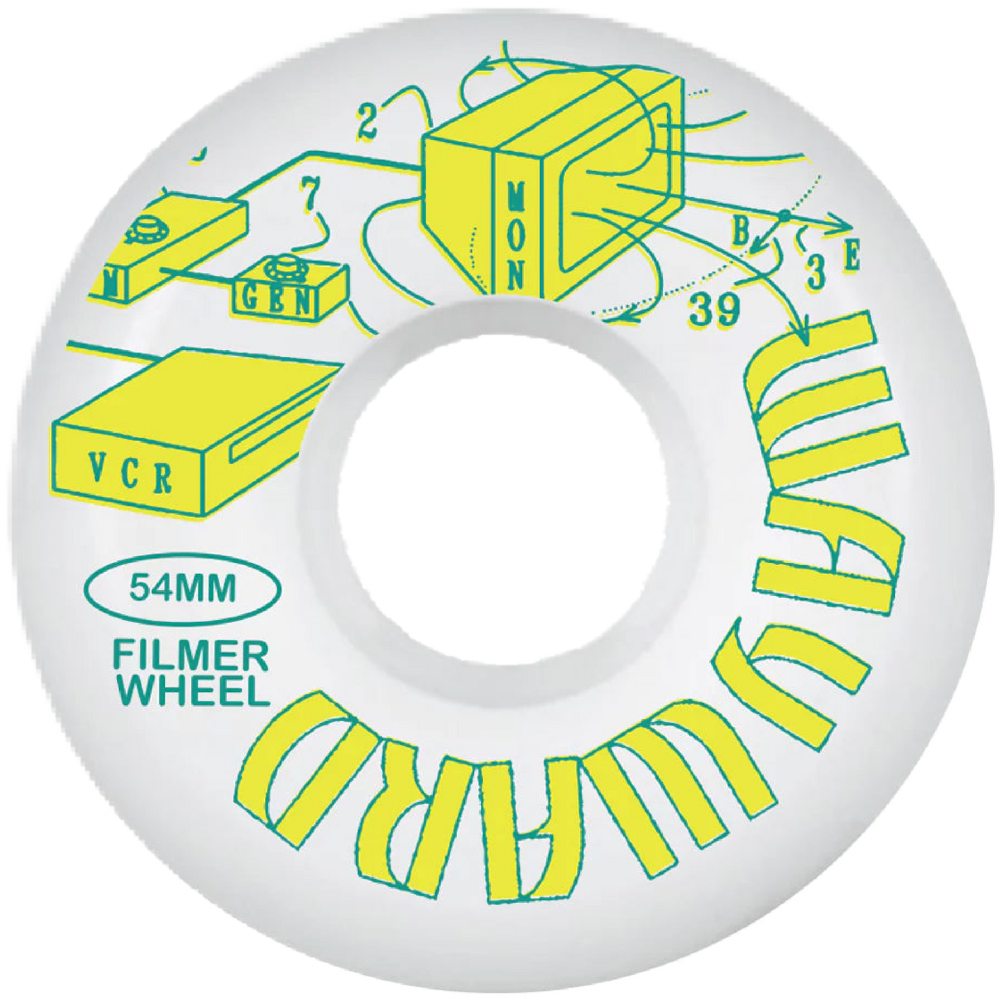 Wayward Wheels - Filmer Wheels 54mm (80b)