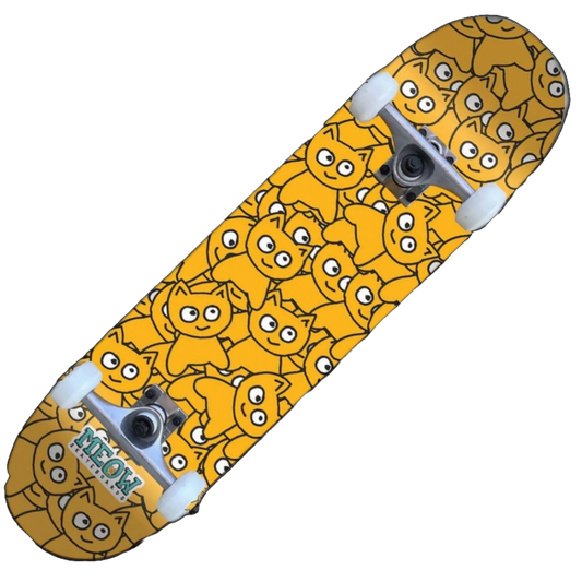 Meow Skateboards - Sticker Pile 7.5” Complete