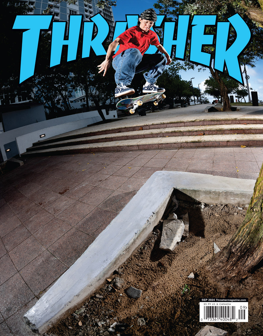 Thrasher Magazine September 2024 issue – Suboptimal Skateshop