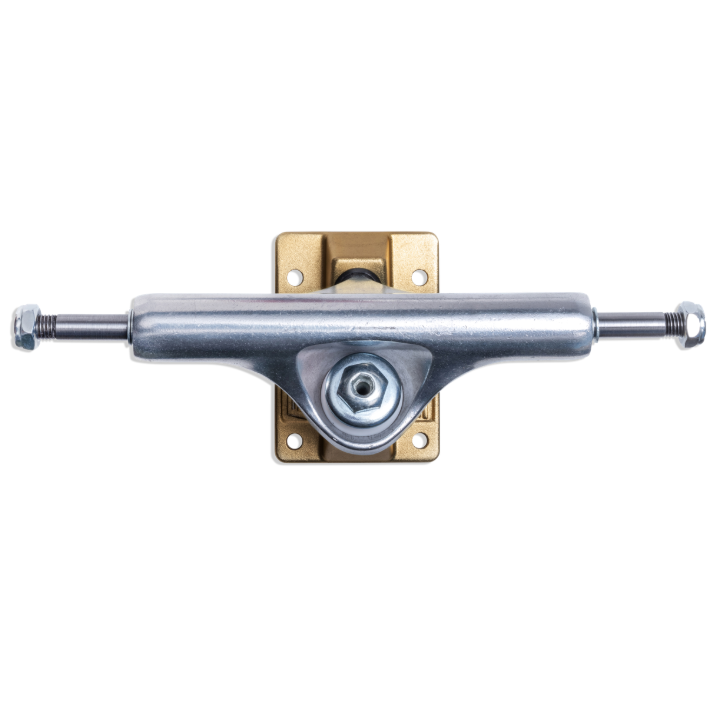 Slappy Trucks - ST1 Slappy Lights 8.5" Trucks (Raw/Gold)