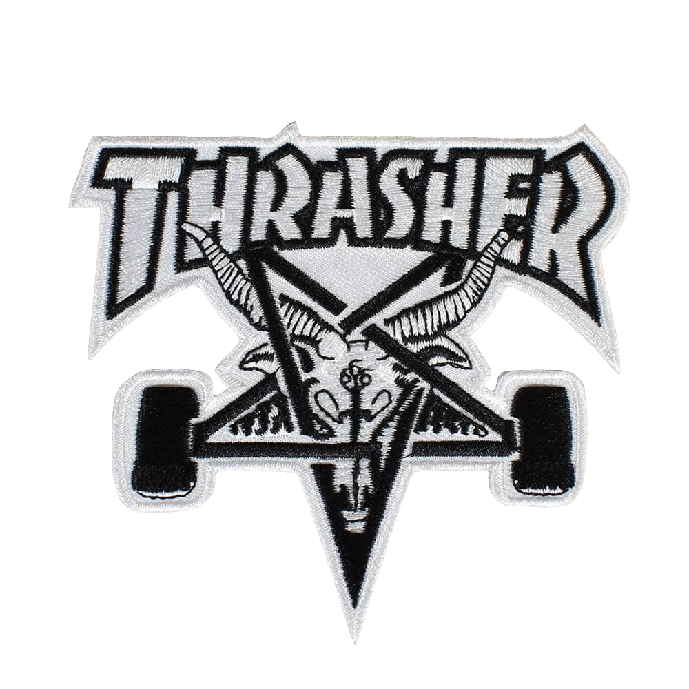 Thrasher Magazine SK8 Goat Patch – Suboptimal Skateshop