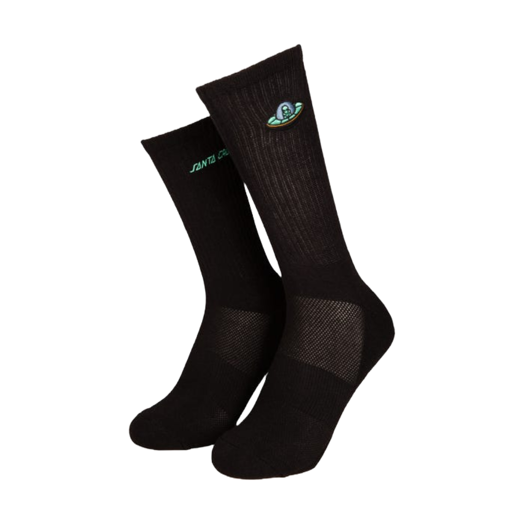 Santa Cruz - Winkowski UFO Strip Socks (Black)