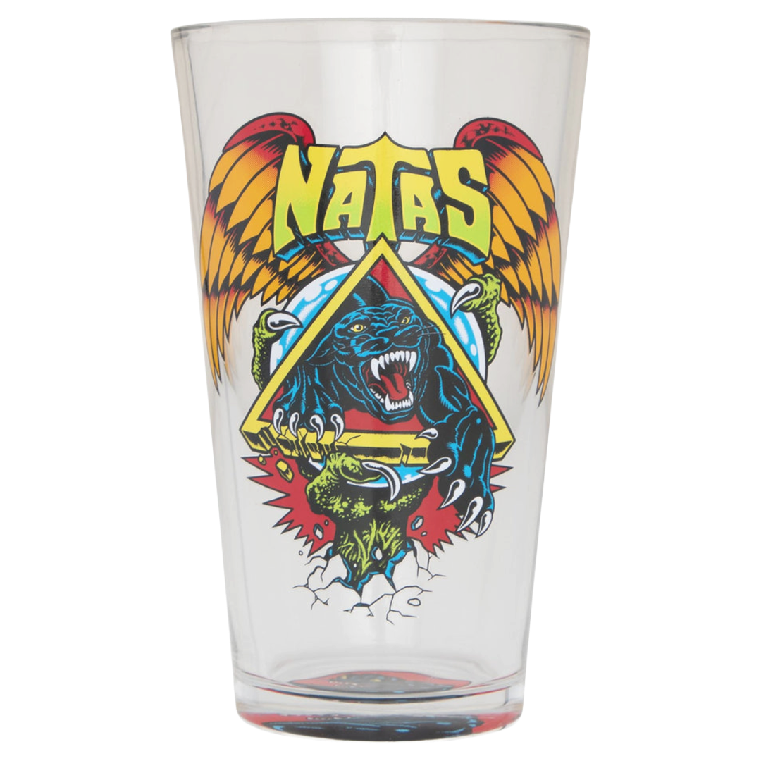 Santa Cruz - Natas SC Panther 16oz Pint Glass