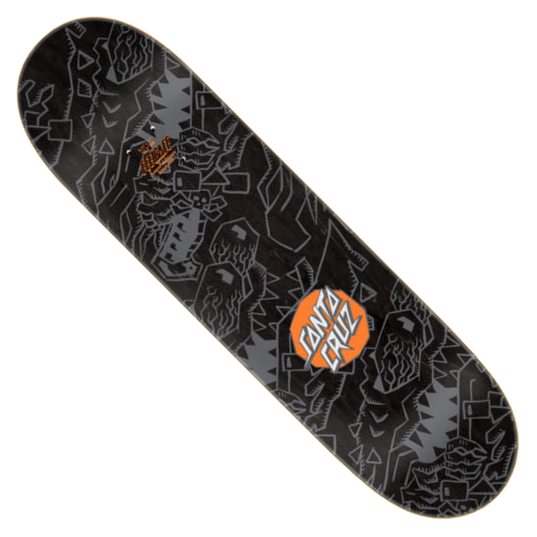 Santa Cruz - Keith Meek Scratched Slasher FeelBase 8.25” Deck