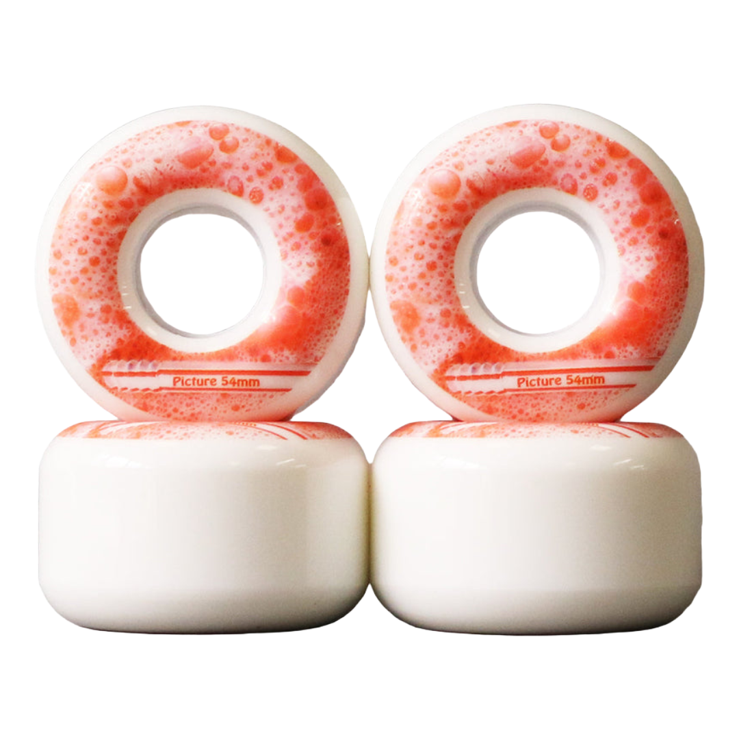 Picture Wheel Company - Milkshake Cruisers Wheels (Strawberry) 80A/54MM