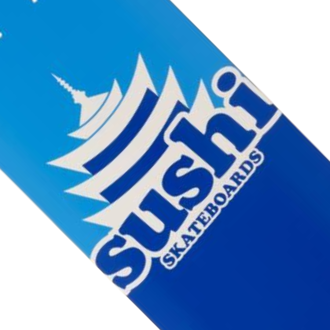 Sushi Skateboards - Pagoda Logo 8" Complete (Blue)