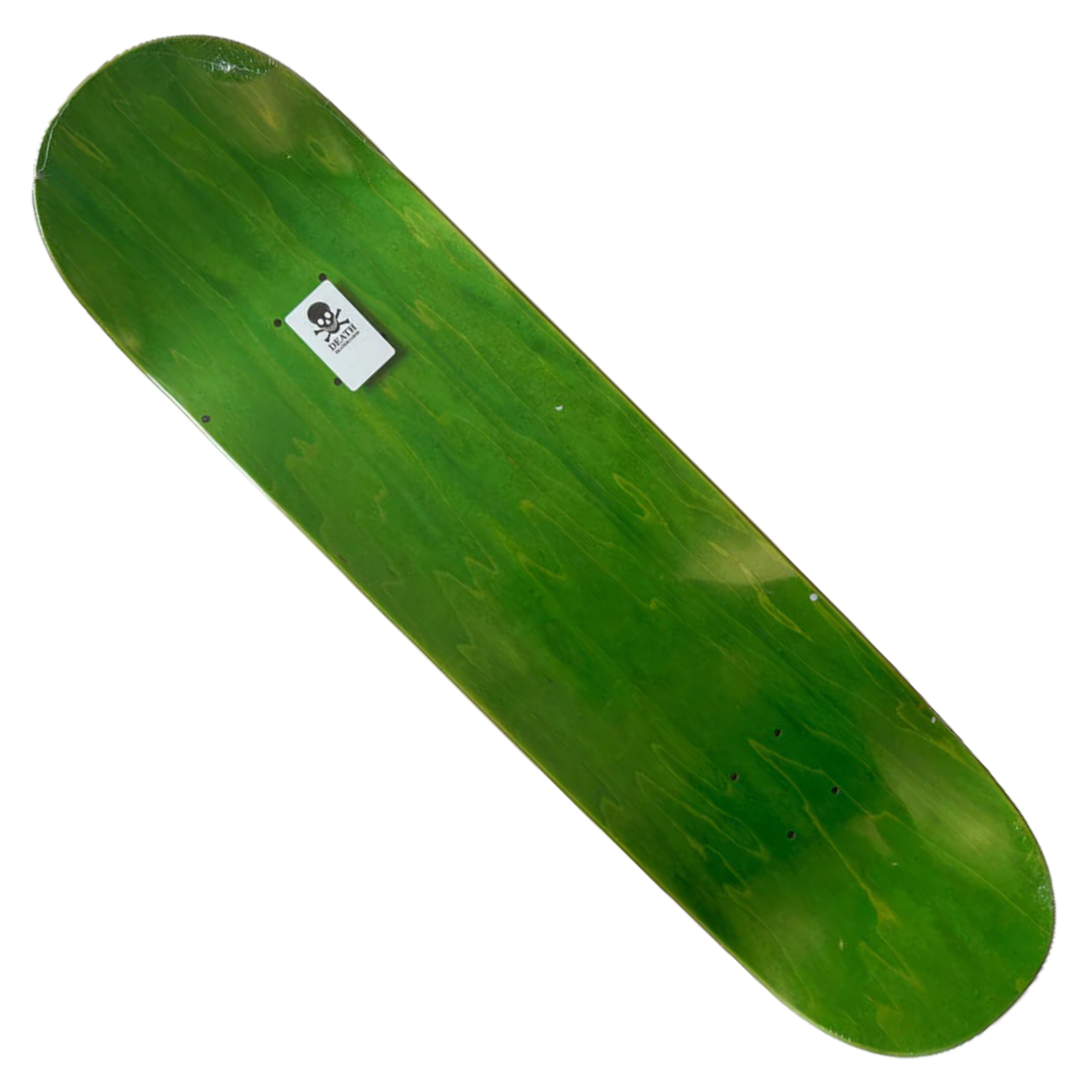 Death Skateboards - Script Black/White 8.5" Popsicle² Deck