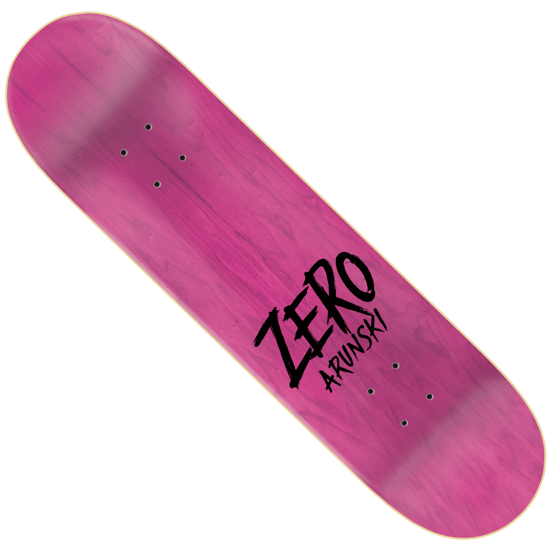 Zero Skateboards - Arunski 'Fright Night 2' 8.5" Deck