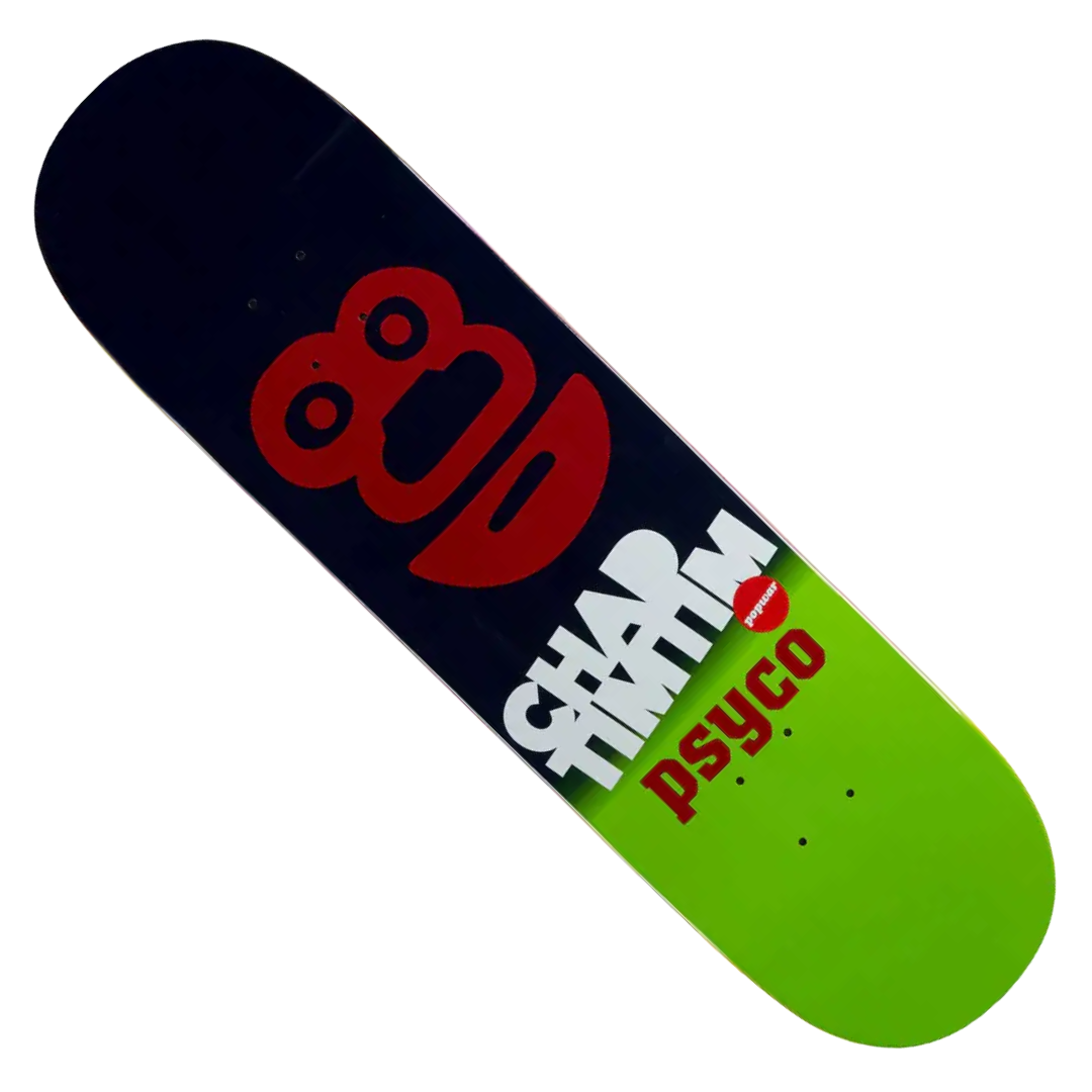 Popwar Skateboards - Chad Tim Tim Psyco 8.5” Deck