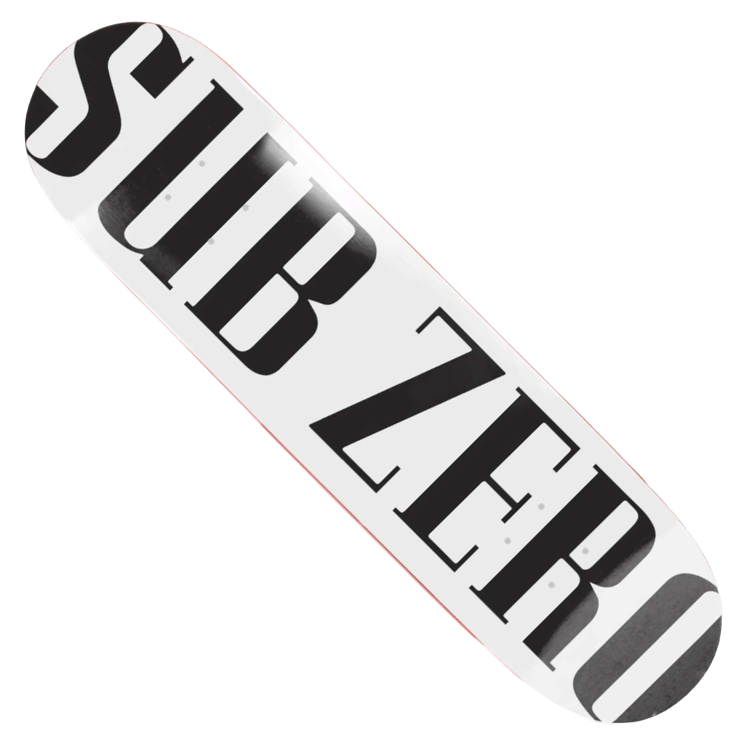 Sub Zero - Real Life Screen printed 8.5" Deck