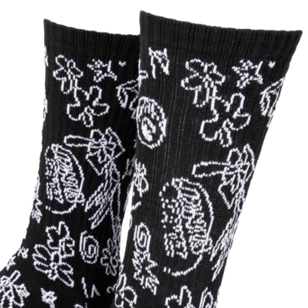 Santa Cruz - Artificial Scribble Socks