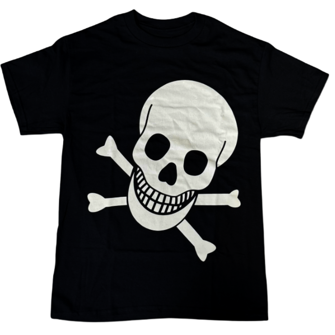 Death Skateboards - Big Skull Tee (Black/White)