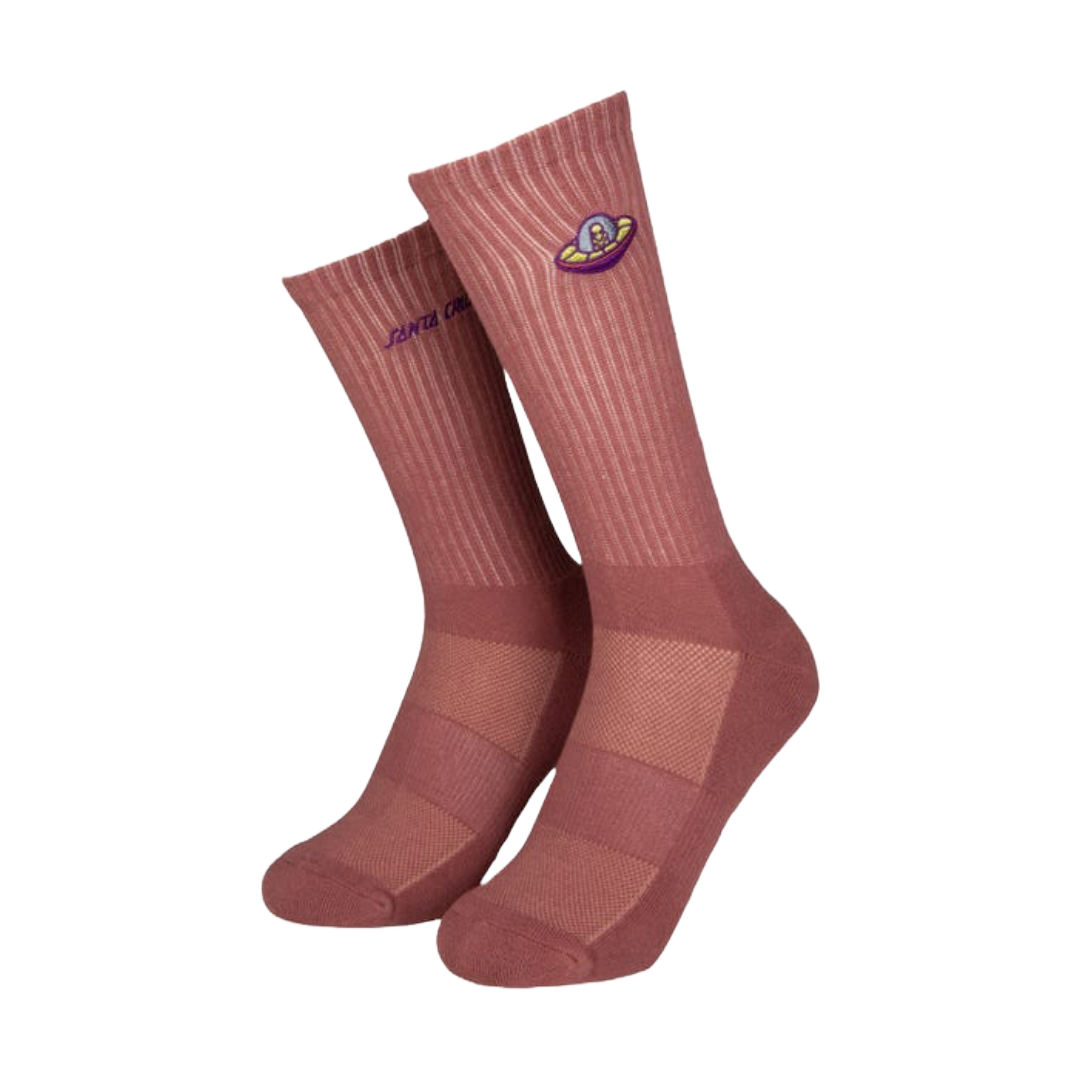 Santa Cruz - Winkowski UFO Strip Socks (Universal Pink)