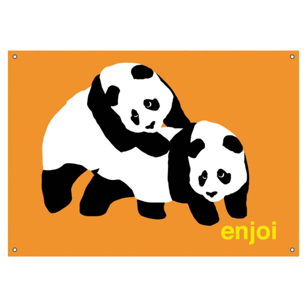 Enjoi Skateboards - Piggyback Panda Banner