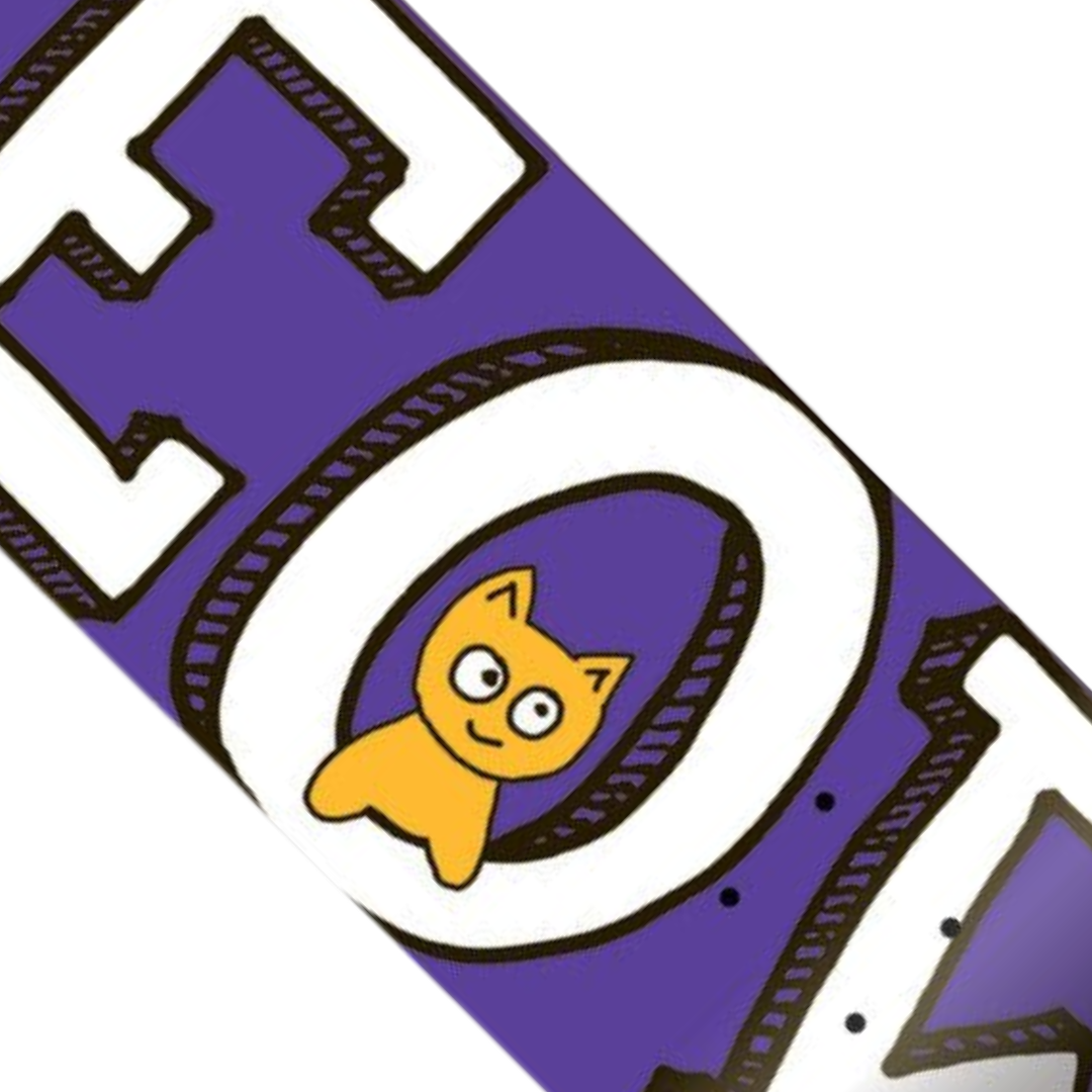 Meow Skateboards - DSM Logo 8" Deck