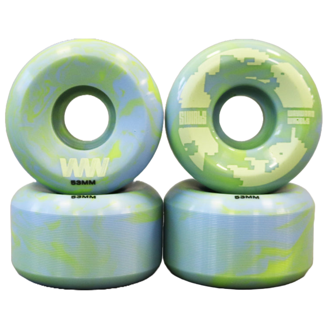 Wayward Wheels - Swirl Formula Wheels 53mm