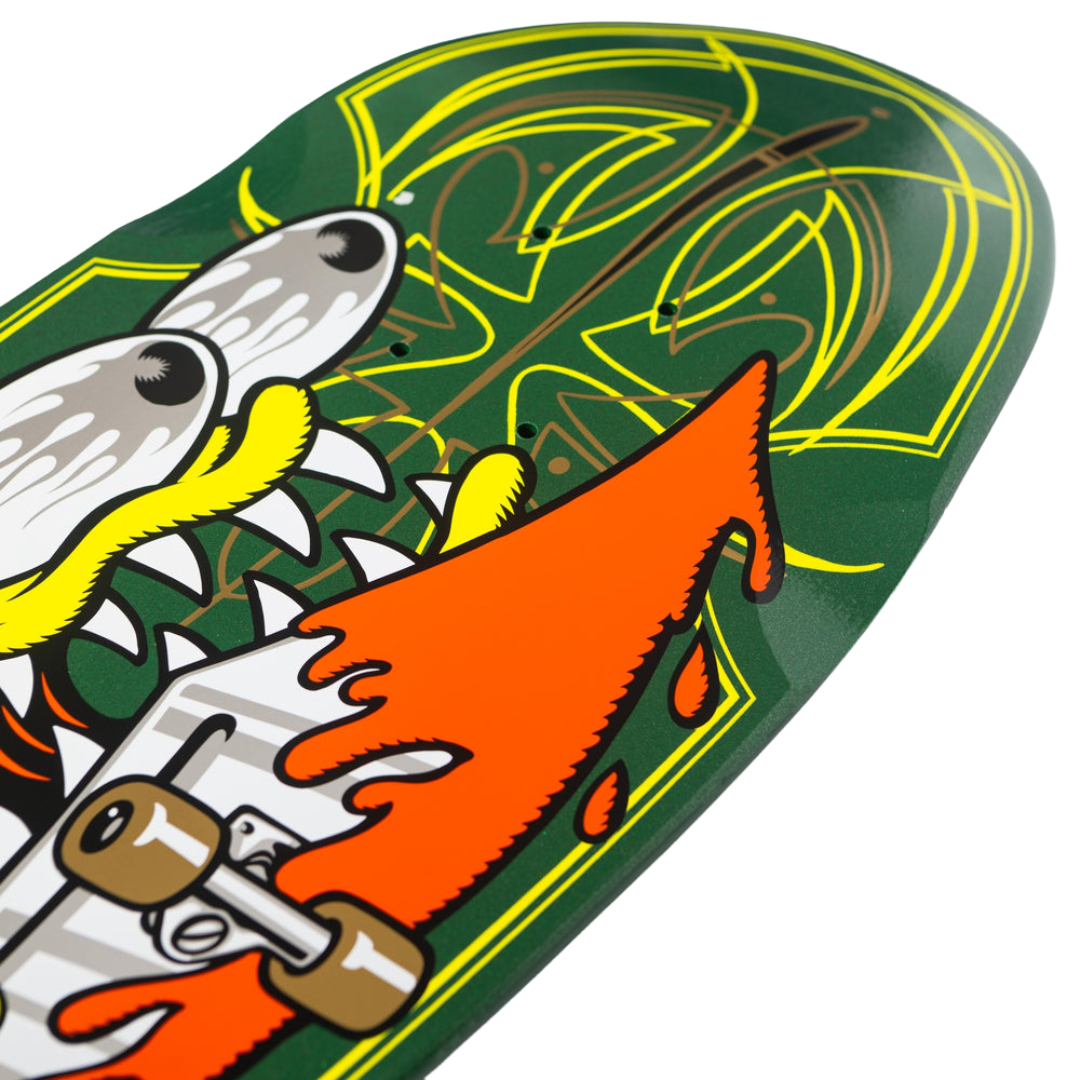 Santa Cruz - Keith Meek Slasher Green Pinstripe 9.23” Deck