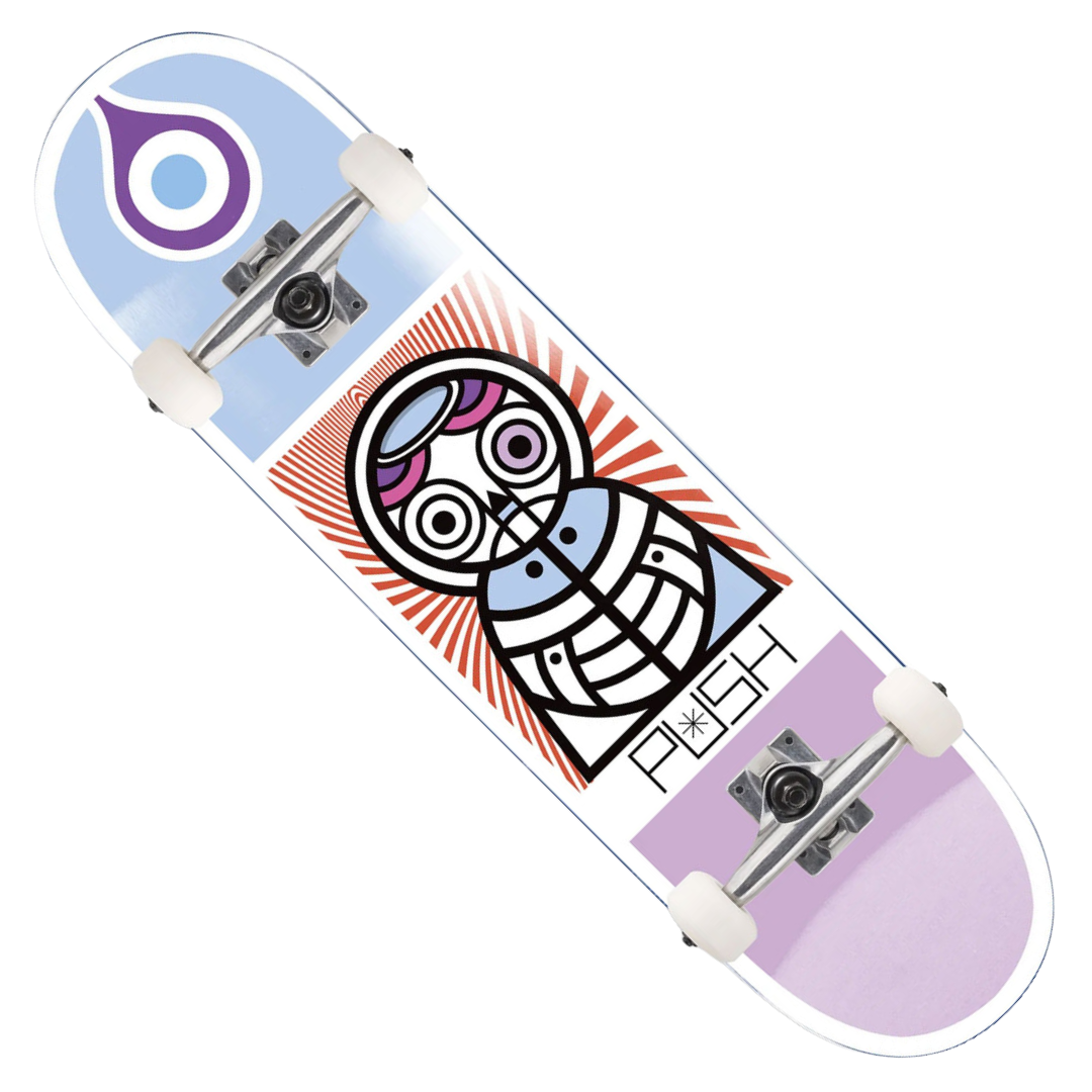 Push Skateboarding - Don Pendleton Owl 8" Guest Complete