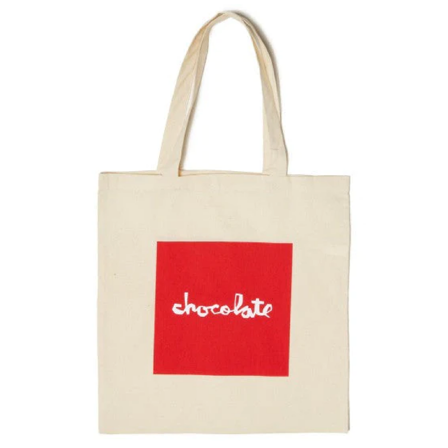 Chocolate Skateboards - Red Square Tote Bag