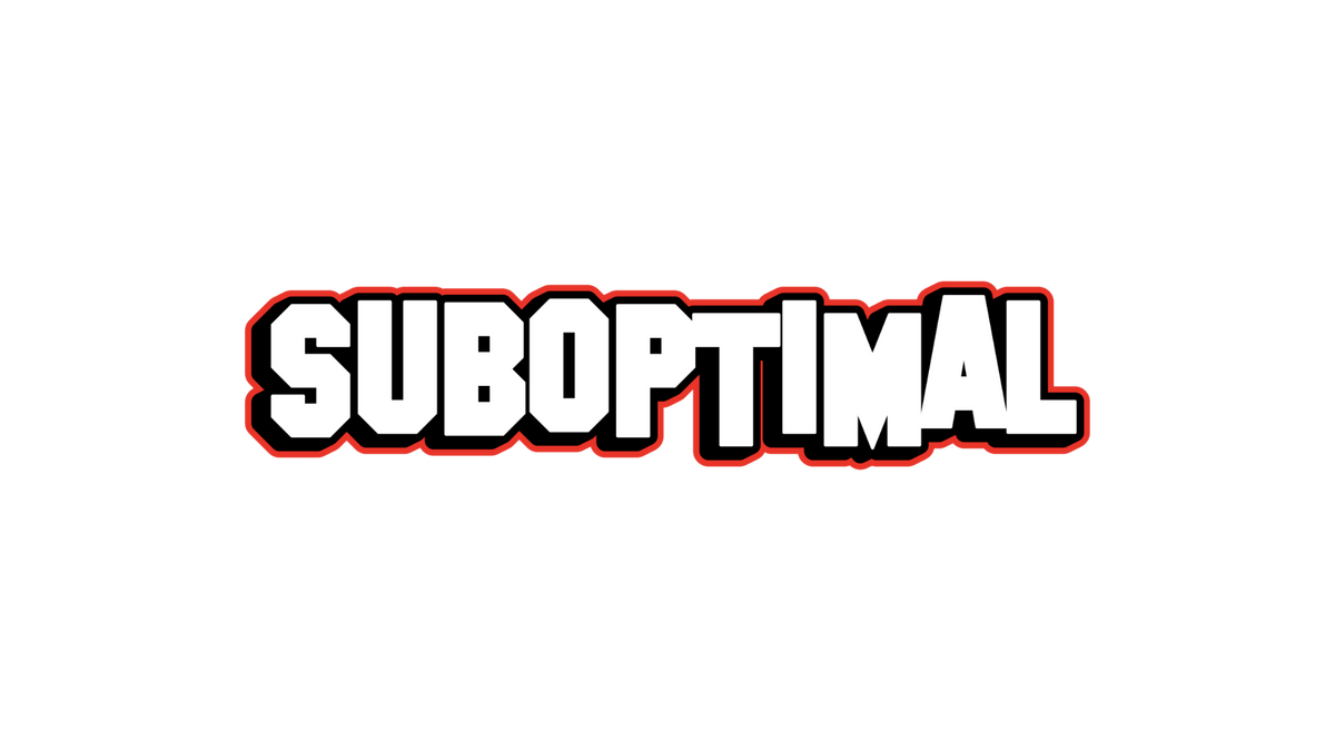 Suboptimal