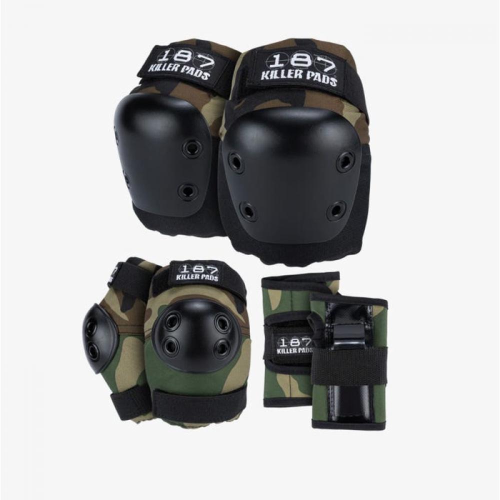 187 Killer Pads - Junior 6 Pack Set (Camo)