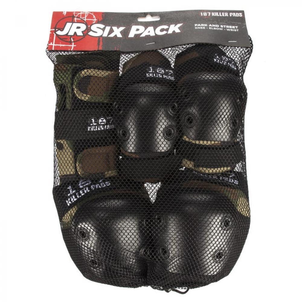 187 Killer Pads - Junior 6 Pack Set (Camo)