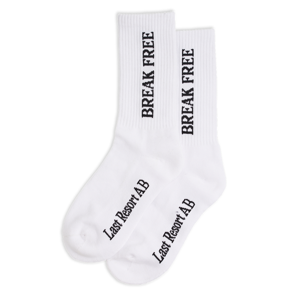 Last Resort AB -  Break Free 3-Pack Socks (White)