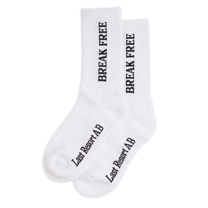 Last Resort AB -  Break Free 3-Pack Socks (White)