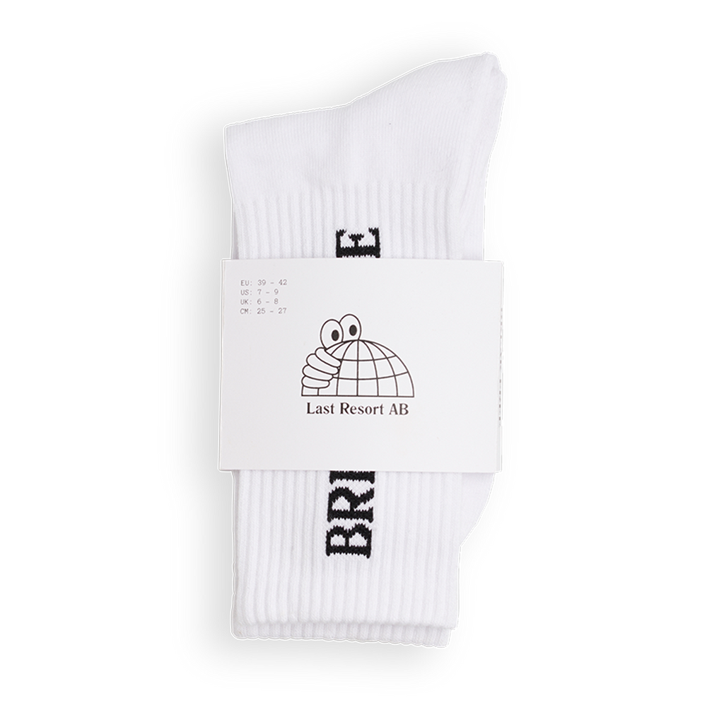 Last Resort AB -  Break Free 3-Pack Socks (White)