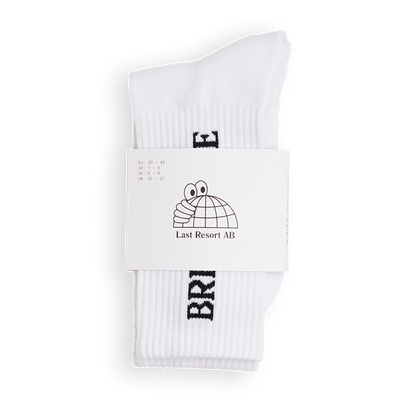 Last Resort AB -  Break Free 3-Pack Socks (White)