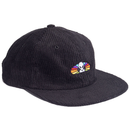 Alien Workshop Skateboards - Spectrum Corduroy Strapback Hat (Black)