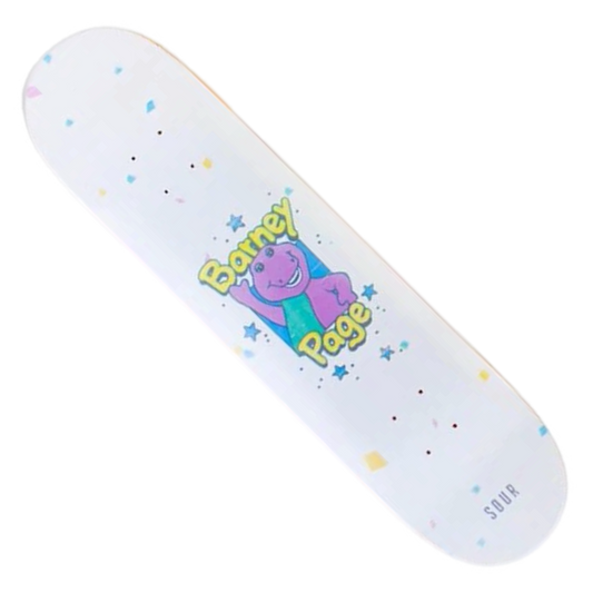 Sour Solution - Barney Page ‘Barney and Friends’ 8.25” Deck
