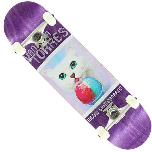 Meow Skateboards - Vanessa Torres 'Furreal' 7.75” Complete Skateboard