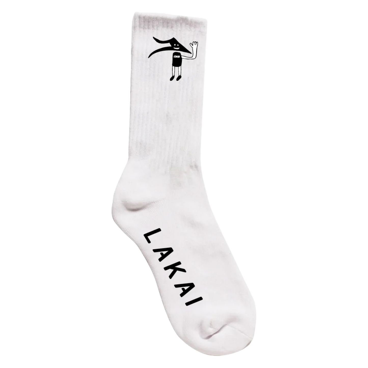 Lakai Footwear -  Flare Face Socks (White)