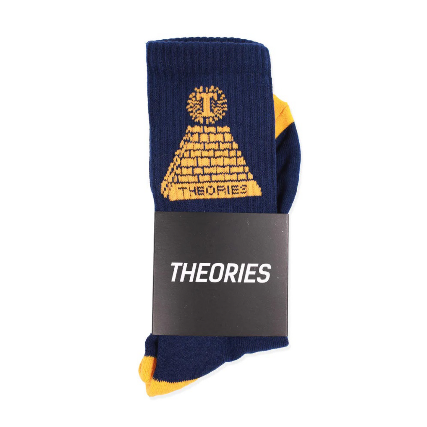 Theories of Atlantis - Theoramid Socks (Navy/Gold)