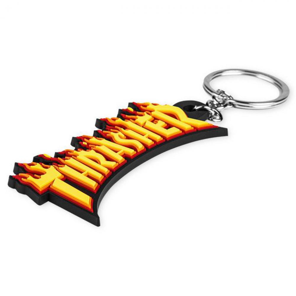 Thrasher Magazine - Flame Logo Keychain