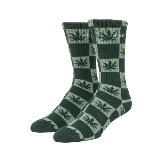 HUF - Checkered Plantlife Socks