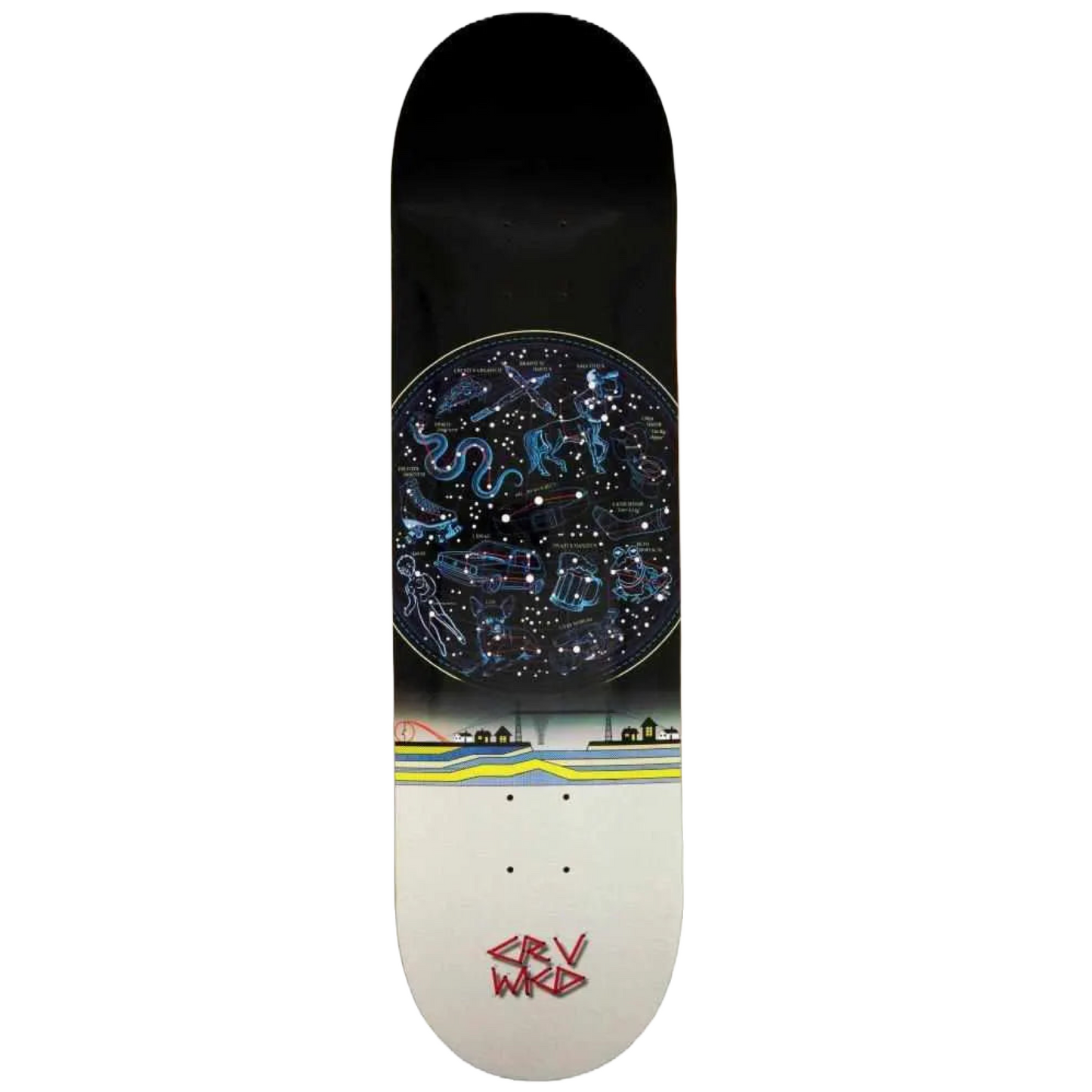 Carve Wicked Skateboards - ‘Zappa’ 8.5" Deck