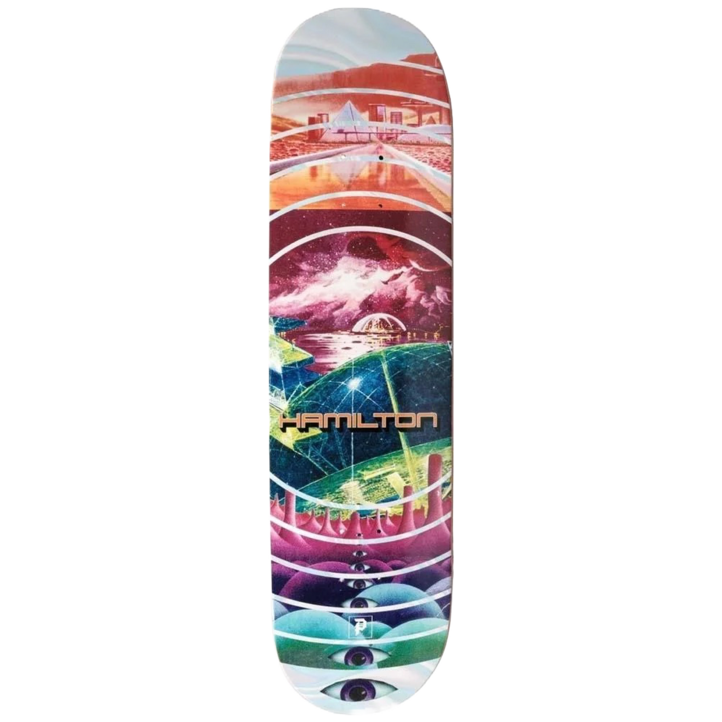 Primitive Skateboards -  Spencer Hamilton 'Dimensions' 8.125" Deck