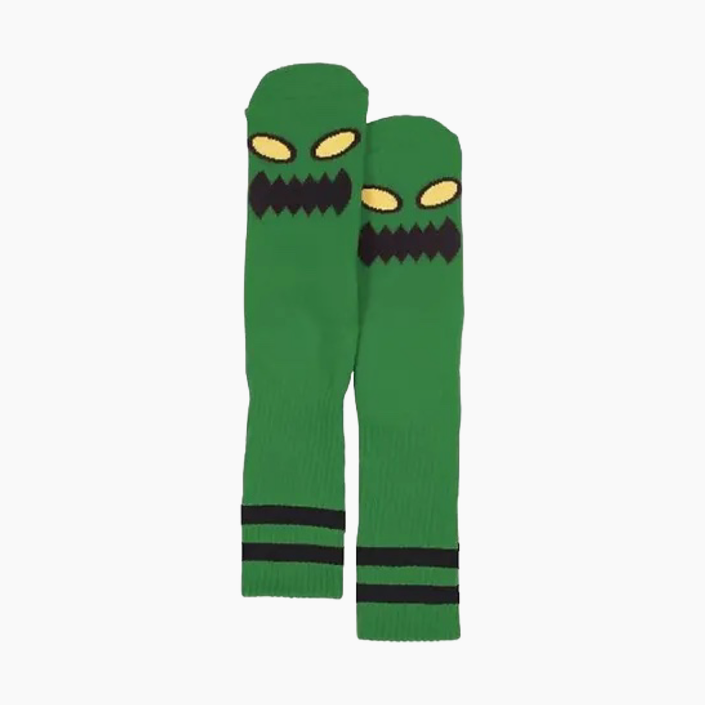 Toy Machine Skateboards - Monster Face Socks (Green)