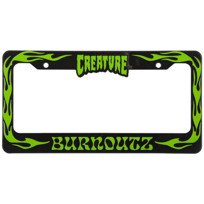 Creature Skateboards - Burnoutz Licence Plate Frame