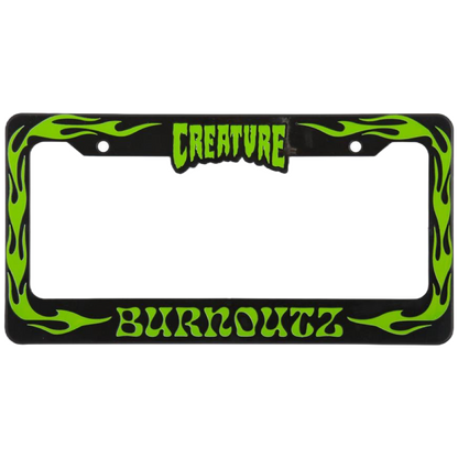 Creature Skateboards - Burnoutz Licence Plate Frame