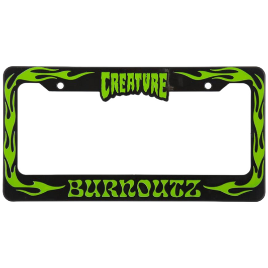 Creature Skateboards - Burnoutz Licence Plate Frame
