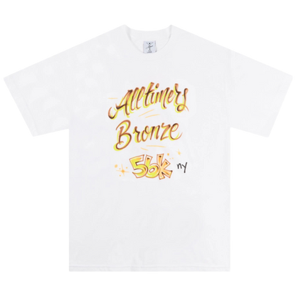 Alltimers Skateboards - Alltimers x Bronze 56K Lounge T-Shirt (White)