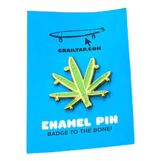 Crailtap - Weed Leaf Enamel Pin
