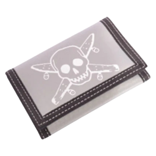 Fourstar Clothing - Street Pirate Velcro Wallet (Charcoal Grey)