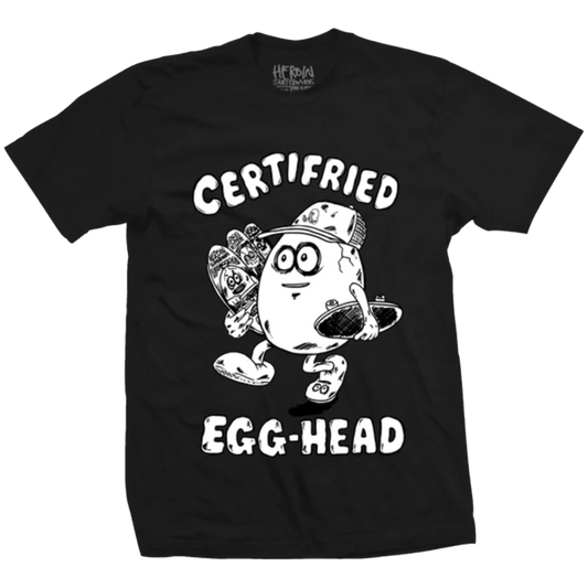 Heroin Skateboards - Certifried Egghead Tee