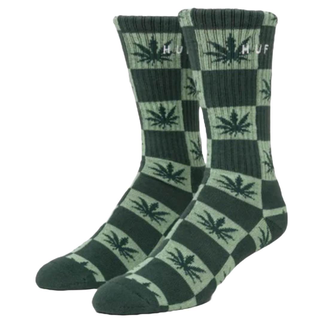 HUF - Checkered Plantlife Socks